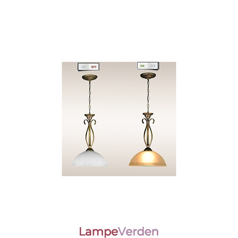 Northern Rural Bordlampe er moderne og kontrakterede ideer Single Head Droplight Glas Lampe