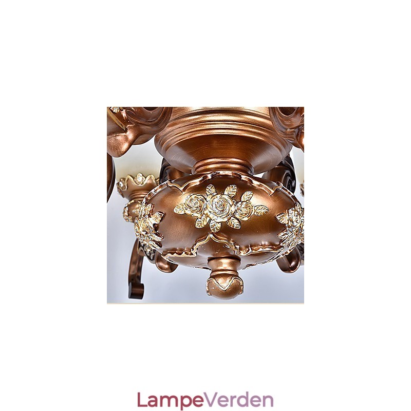 Lysekrone Traditionel Klassisk Retro Metal