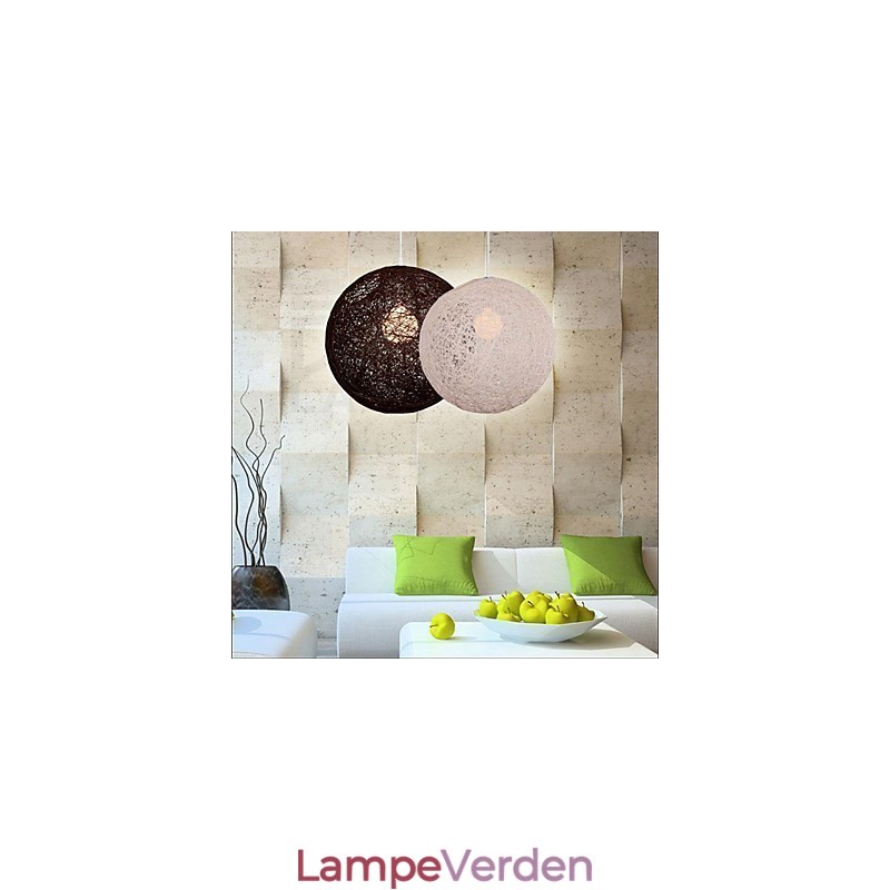 CreativeAmerican Country Creative Cany Art Color Droplight og sfærisk form lampe lys