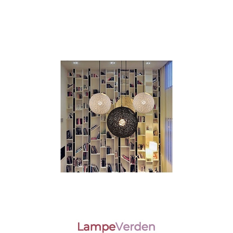 CreativeAmerican Country Creative Cany Art Color Droplight og sfærisk form lampe lys