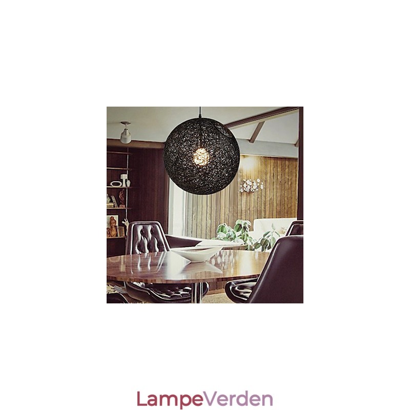 CreativeAmerican Country Creative Cany Art Color Droplight og sfærisk form lampe lys