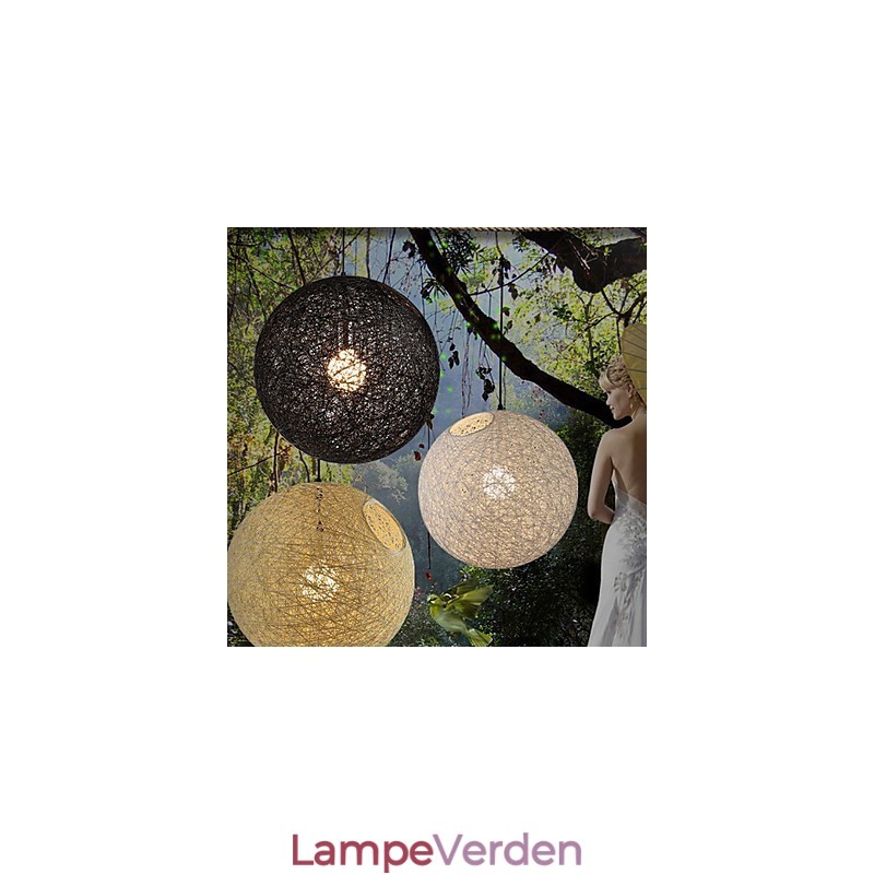 CreativeAmerican Country Creative Cany Art Color Droplight og sfærisk form lampe lys