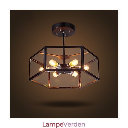 Glaslysekrone Moderne Minimalistisk Middelhavscafé Nordiske Lamper Lysekrone Glaslysekrone Moderne Minimalistisk Middelhavscafé Nordiske Lamper Lysekrone