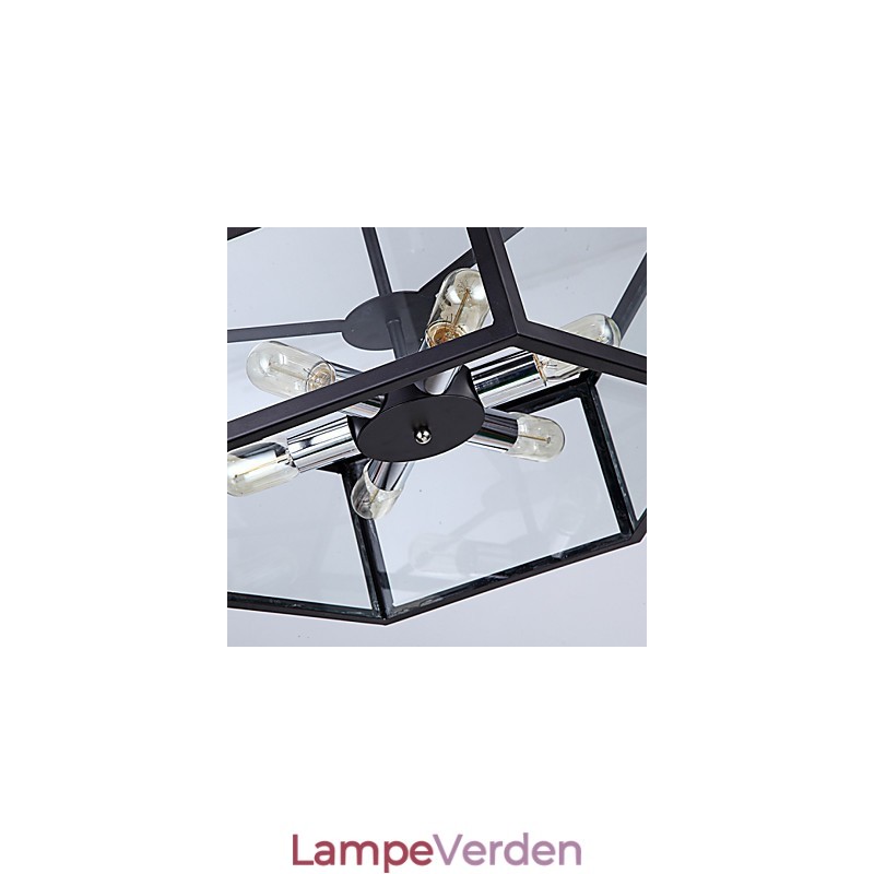 Glaslysekrone Moderne Minimalistisk Middelhavscafé Nordiske Lamper Lysekrone