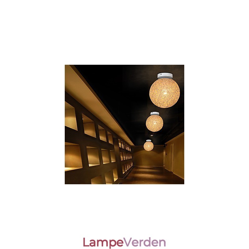 Stokken udgør hampbold kreativ mode og til at absorbere kuppellys