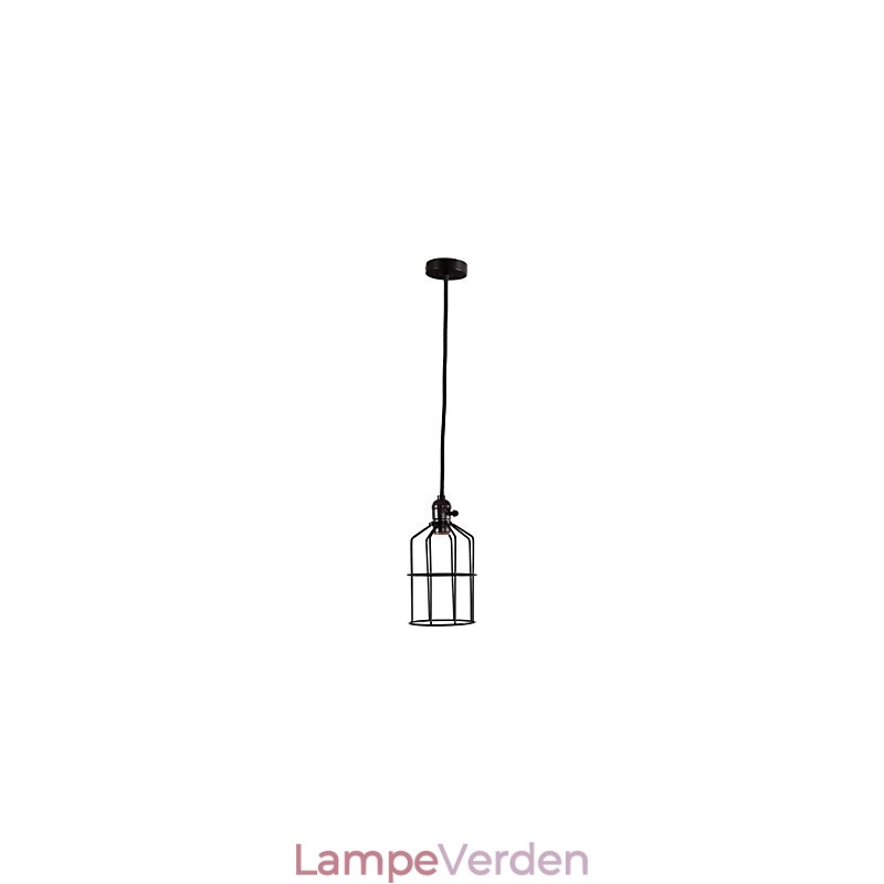 Retro Mini Style Maleri Metal Pendel Light Garage