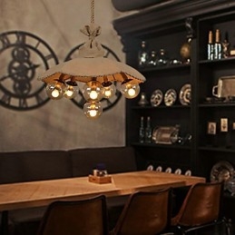 Landmaleri Metal Lysekrone Pendant LightBedroom