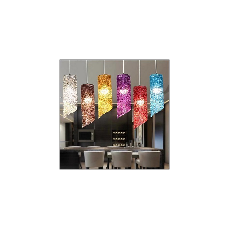 Single Head Cylindrical Rund Lang Aluminium Cylinder Creative lamper