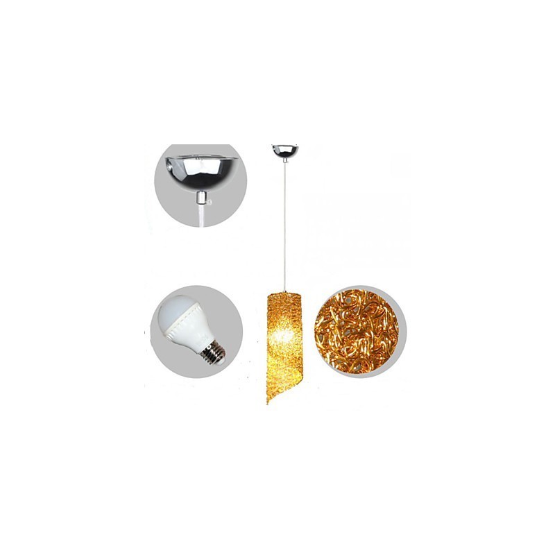 Single Head Cylindrical Rund Lang Aluminium Cylinder Creative lamper