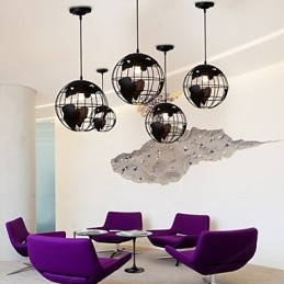 Moderne moderne Country Globe Pendel Light