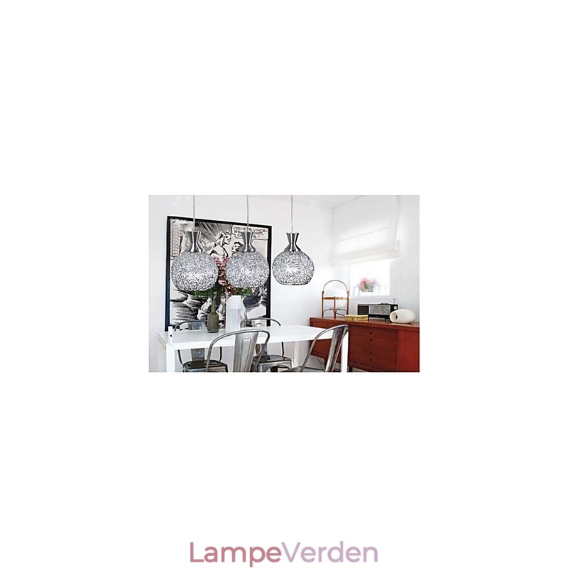 Moderne moderne, børstet metal indbygningsmontering