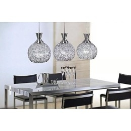 Moderne moderne, børstet metal indbygningsmontering