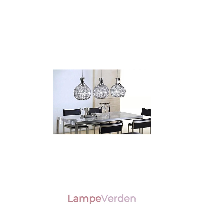Moderne moderne, børstet metal indbygningsmontering