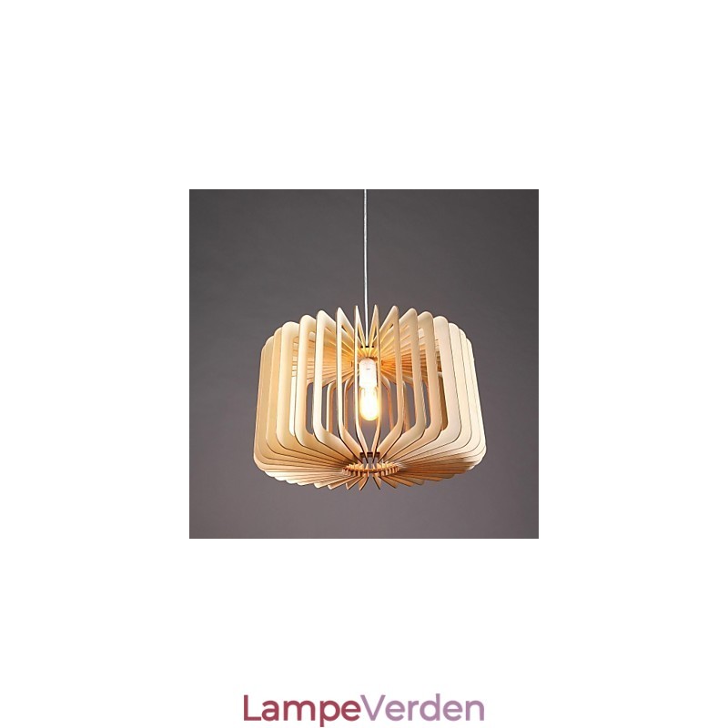 Moderne moderne traditionelle klassiske land vintage lanterne maleri træ bambus pendel lys