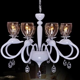 Europæisk stil Crystal Droplight Individuality Creative Swan