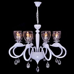 Europæisk stil Crystal Droplight Individuality Creative Swan