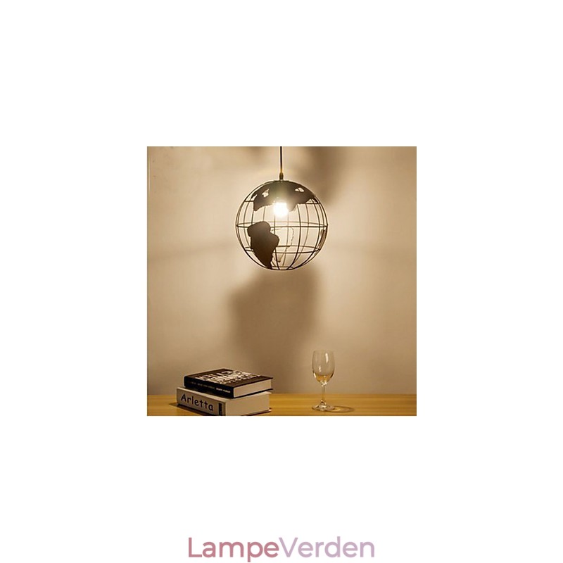 Nordic Modern Simple Earth Single Head Hængelampe