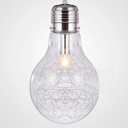 Pendellygter Traditionel Klassisk Rustik Lodge Vintage Retro Glas