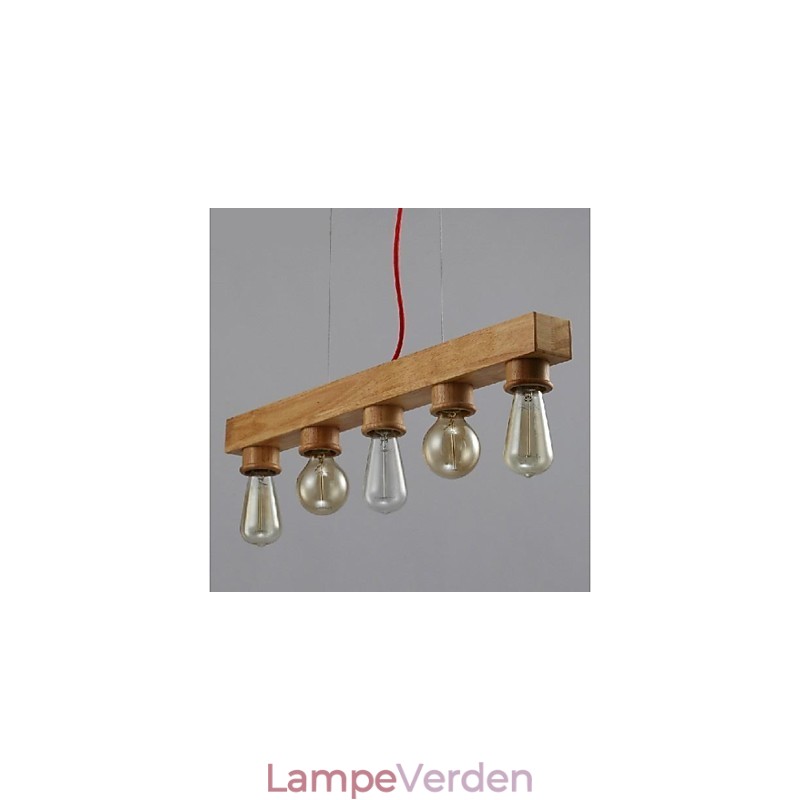 Moderne moderne traditionelle klassiske mini stil maleri træ bambus pendel lys