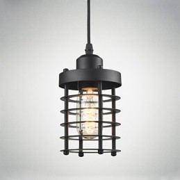 Retro Loftslampe Industriel Iron Vintage Lysekrone Shop Pendel Light