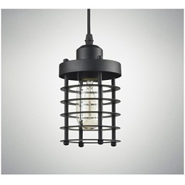 Retro Loftslampe Industriel Iron Vintage Lysekrone Shop Pendel Light