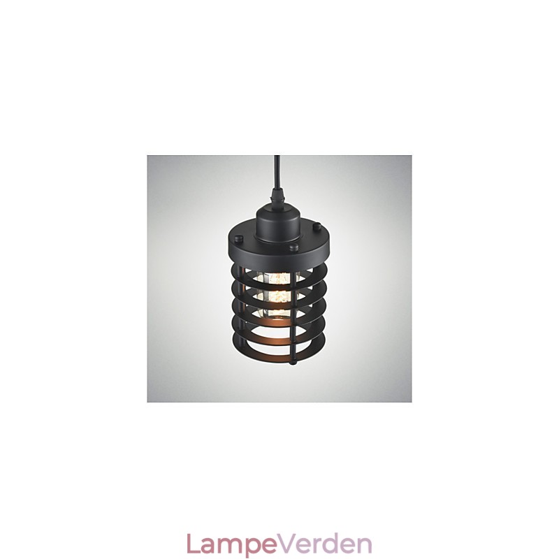 Retro Loftslampe Industriel Iron Vintage Lysekrone Shop Pendel Light