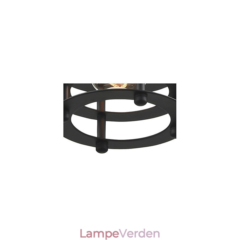 Retro Loftslampe Industriel Iron Vintage Lysekrone Shop Pendel Light