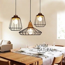Nordic Creative Smedejernslysekrone Cafe Retro Net Droplight