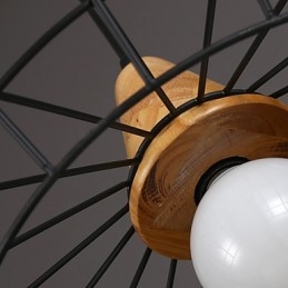 Nordic Creative Smedejernslysekrone Cafe Retro Net Droplight