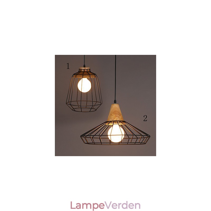 Nordic Creative Smedejernslysekrone Cafe Retro Net Droplight