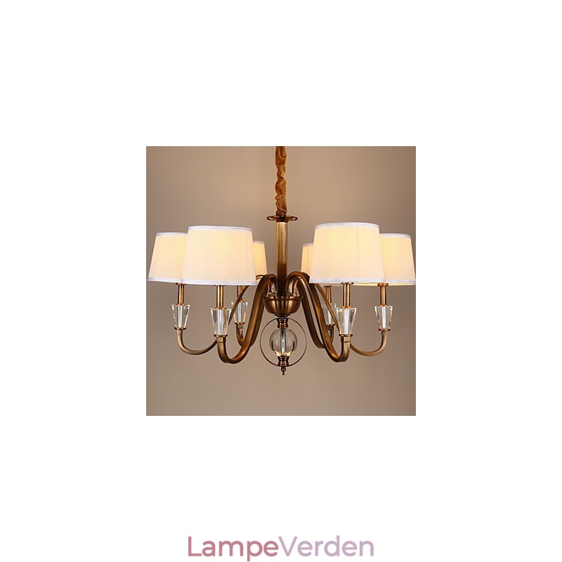 Rustik Lodge Vintage krystal mini stil galvaniseret metal lysekrone