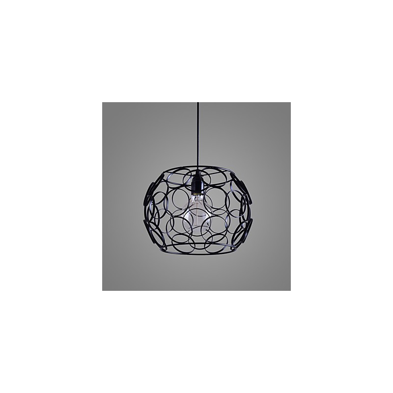 Creative Contracted Nordic Smedejern Glas Single Head Droplight Lamp Light
