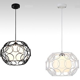 Creative Contracted Nordic Smedejern Glas Single Head Droplight Lamp Light
