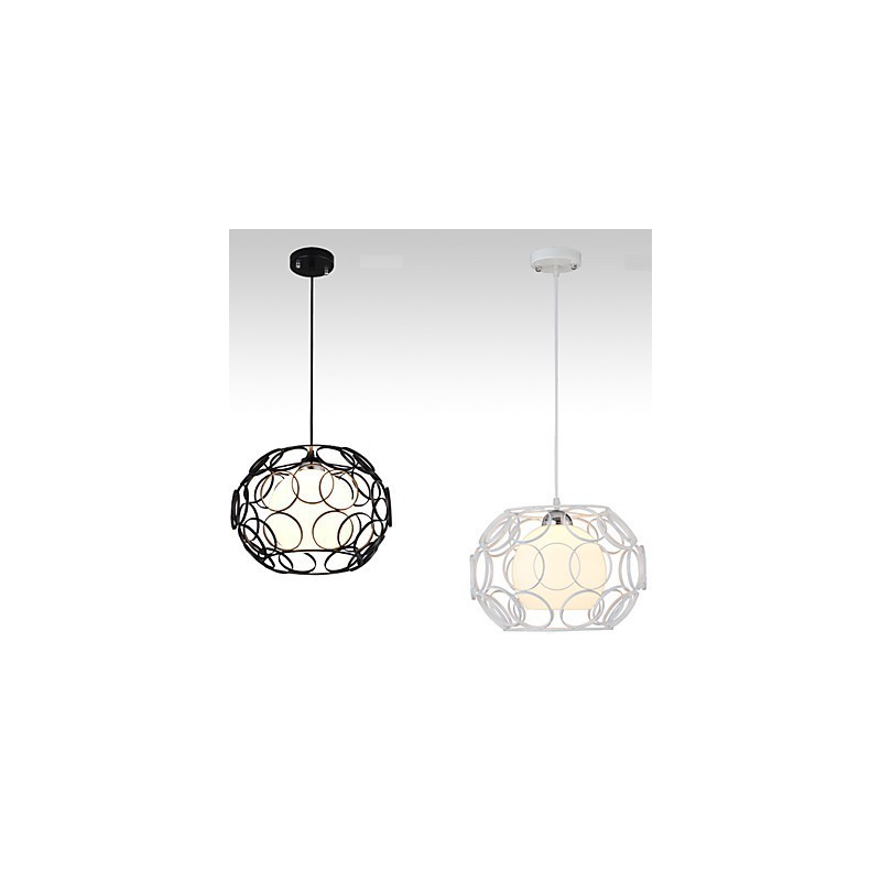 Creative Contracted Nordic Smedejern Glas Single Head Droplight Lamp Light