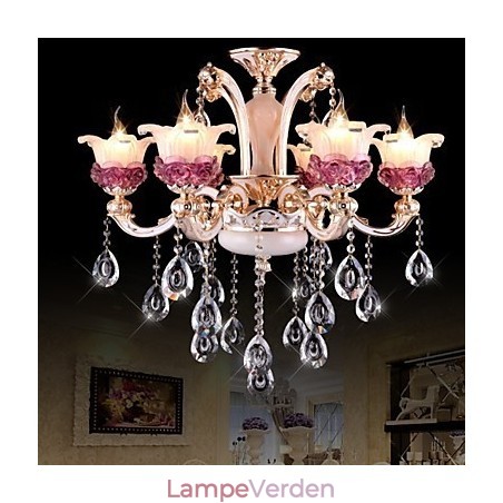 Moderne enkel europæisk stil kinesisk lilla jade krystal vedhæng Moderne enkel europæisk stil kinesisk lilla jade krystal vedhæng
