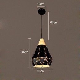 Retro Klassiske Metal Loftslamper Simple Pendel Lamper Cafe Pendel