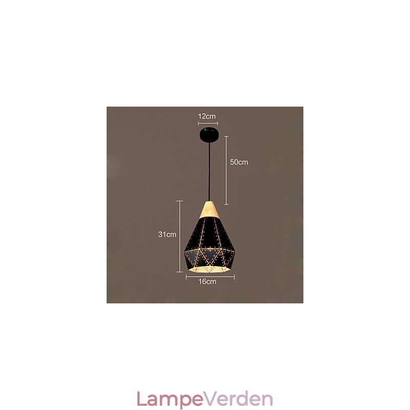 Retro Klassiske Metal Loftslamper Simple Pendel Lamper Cafe Pendel
