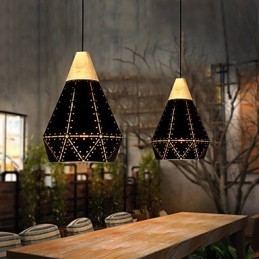 Retro Klassiske Metal Loftslamper Simple Pendel Lamper Cafe Pendel