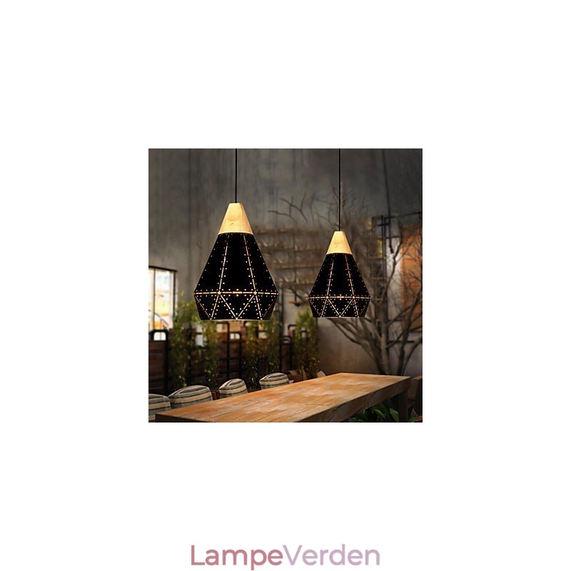 Retro Klassiske Metal Loftslamper Simple Pendel Lamper Cafe Pendel