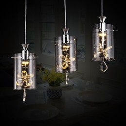Moderne moderne Crystal Others Glas Pendel Light