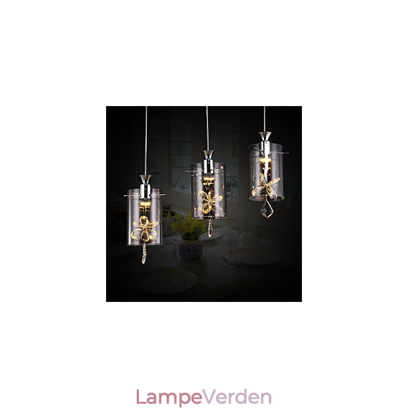 Moderne moderne Crystal Others Glas Pendel Light