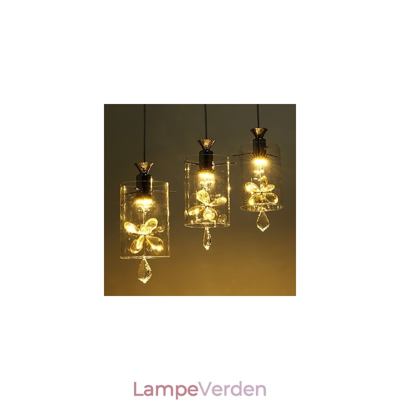 Moderne moderne Crystal Others Glas Pendel Light