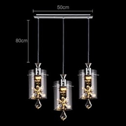 Moderne moderne Crystal Others Glas Pendel Light