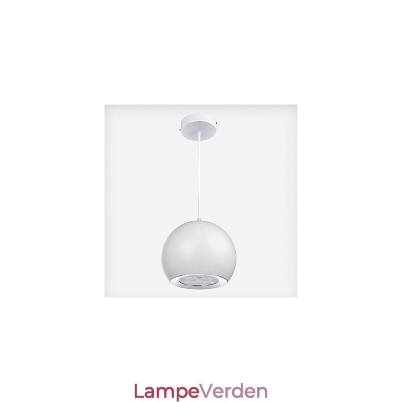 Moderne moderne Globe maleri Metal Pendel Light