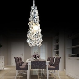Tradition Classic Gennemsigtigt glas 1 lys lysekrone