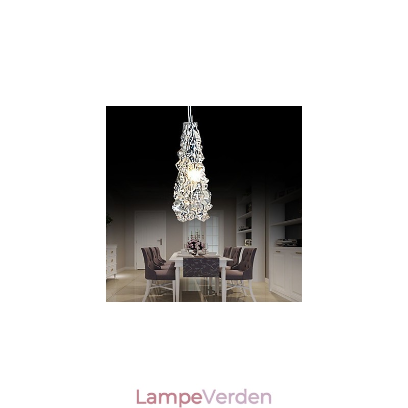 Tradition Classic Gennemsigtigt glas 1 lys lysekrone
