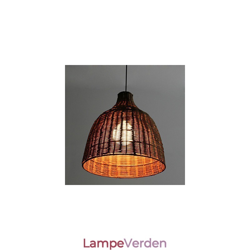 Landlig stil Cany Art Creative Håndlavet af Cane Makes Up Droplight Lampe
