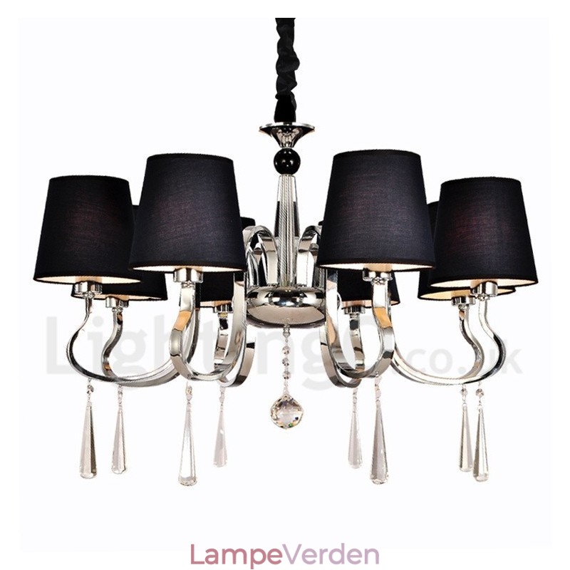 Moderne Moderne Traditionel Klassisk Rustik Lodge Vintage Country Island Chrome Metal lysekrone