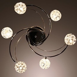 Moderne moderne galvaniseret flush Mount