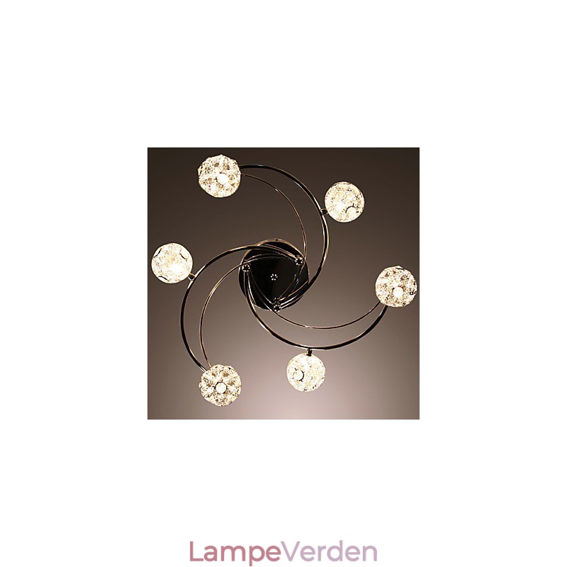 Moderne moderne galvaniseret flush Mount